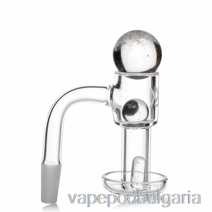 Vape 10000 Дръпки Mj Arsenal 10mm Premium Quartz Terp Slurper Bucket Banger Gold - Full Weld